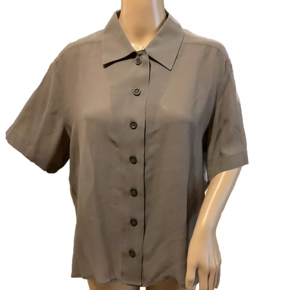 $1,100 New Escada Silk Bblouse